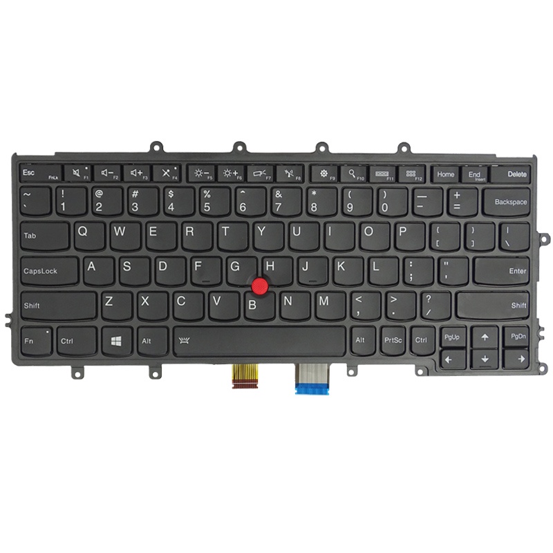 คีย์บอร์ดโน้ตบุ๊ก US สําหรับ Lenovo ThinkPad X240 X240S X250 X250S X260 X270 04Y0900 04Y0938 04X017 04X0213 04X0177 #8