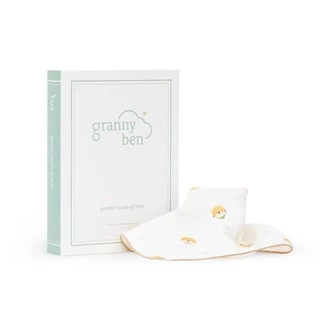 Granny Ben ผ้าเช็ดหน้าใยเทนเซล TENCEL™ Muslin Napkin จำนวน 5 ชิ้น