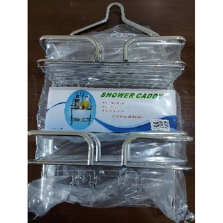 ชั้นวางเครื่องอาบน้ำแบบติดผนัง shower caddy