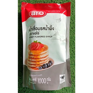 น้ำเชื่อมรสน้ำผึ้ง ตราเอโร่ บรรจุ 1000กรัม ARO HONEY SYRUP