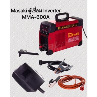 Masaki ตู้เชื่อม Inverter IGBT MMA-600A รุ่นงานหนัก แสดงผล2จอ เครื่องเชื่อม บอร์ดใหญ่