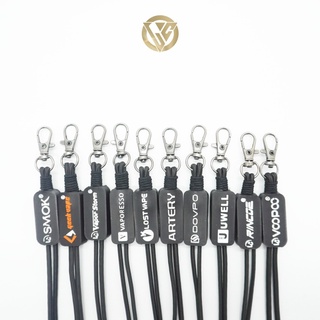 Variousbrand - เชือกพาราคอร์ด สีดํา 3 ห่วง