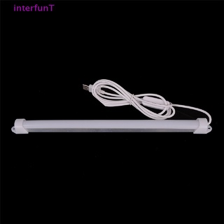 [InterfunT] โคมไฟตั้งโต๊ะ LED 6W ถนอมสายตา ชาร์จสาย USB สําหรับเรียน ทํางาน [ใหม่]