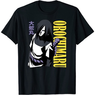 เสื้อยืด พิมพ์ลายนารูโตะ Orochimaru สไตล์คลาสสิก