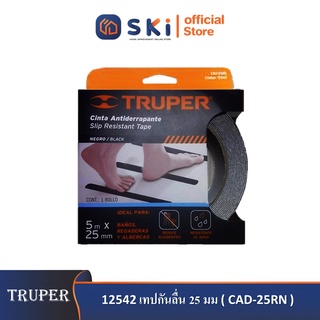 TRUPER 12542 เทปกันลื่น 25 มม (CAD-25RN) (กล่อง 6 ชิ้น)|SKI OFFICIAL