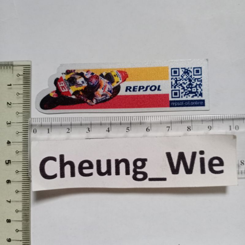 Original Repsol oil MM93 สติ๊กเกอร์ Marc Marquez RC213V
