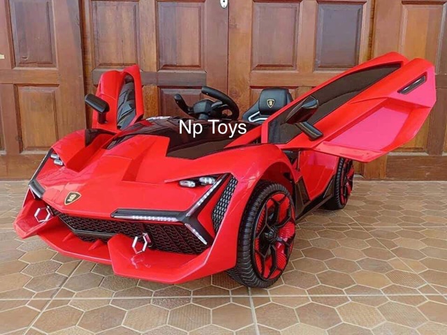 รถแบตเตอรี่เด็ก รถเด็กนั่งแลมโบกินี่หรู(รุ่นใหม่ล่าสุด)ทรงสปอร์ต ของเล่นเด็ก No.221 - รูปที่ 5
