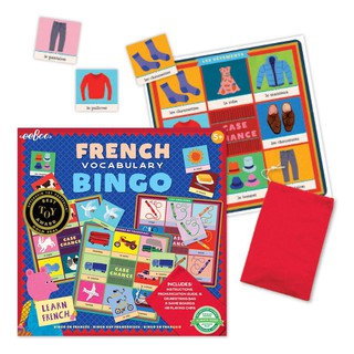 eeBoo French Bingo (2nd Edition) - เกมบิงโกคำศัพท์ภาษาฝรั่งเศส