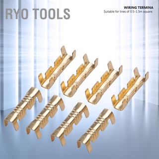 Ryo Tools อุปกรณ์ปุ่มกดเชื่อมต่อสายไฟ 0.5-1.5 มม. 100 ชิ้น