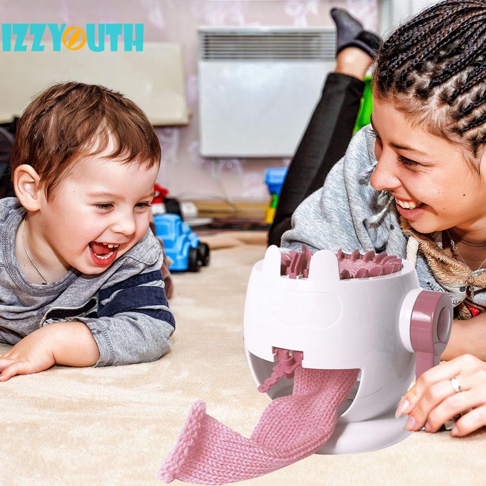 Love Baby New Plastic Rabbit Hand-cranking Wool Weaving Machine ...