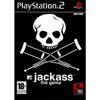 Jackass the Game (Europe) PS2 แผ่นเกมps2 แผ่นไรท์ เกมเพทู