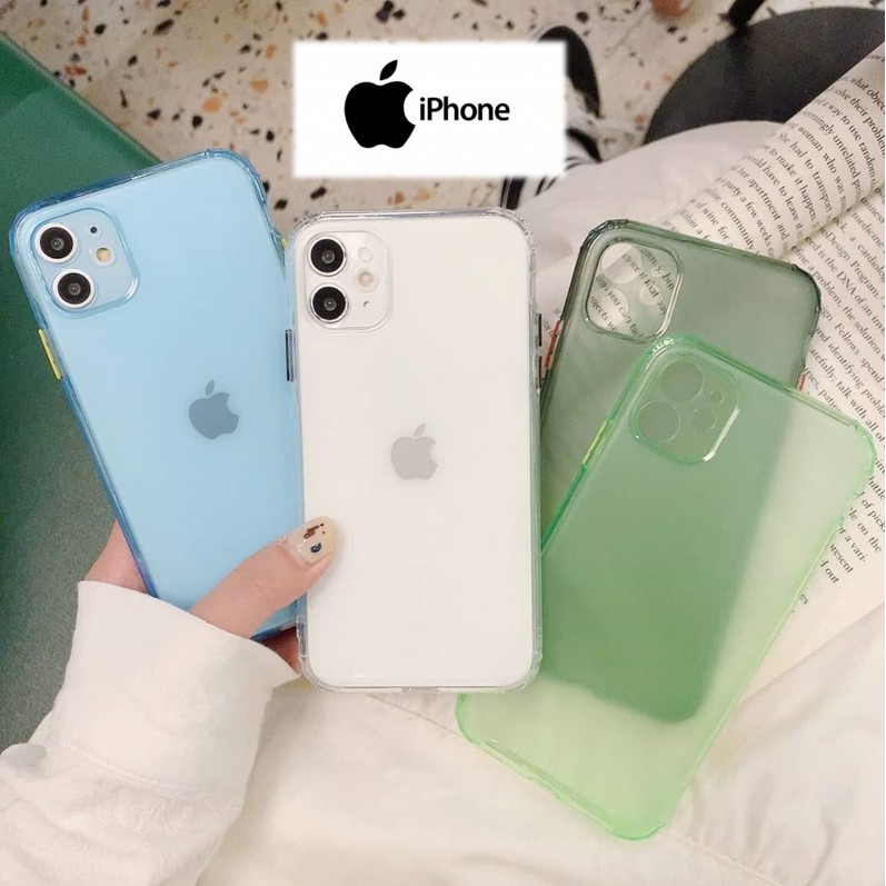 IPhone IP 6G IP 7G IP 6 + IP 7 + IP XR IP XS MAX IP X IP 11 IP 11 PRO IP 11 PRO MAX แฟชั่นสี TRANSPA