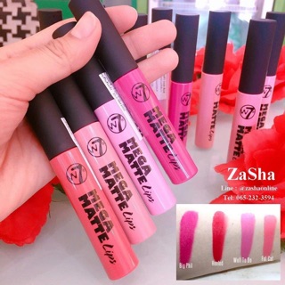 w7 MEGA MATTE Lips