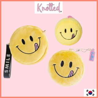 Cafe Knotted Smile Pouch Keychain พวงกุญแจน่ารัก กระเป๋า