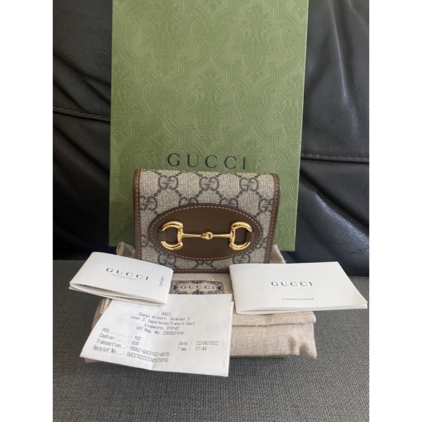 Gucci horsebit wallet y.22