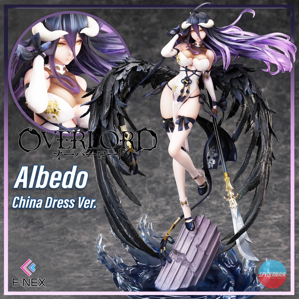 [พร้อมส่ง] ฟิกเกอร์ Albedo China Dress ver. 1/7 Scale Figure -OVERLORD- FURYU Corporation