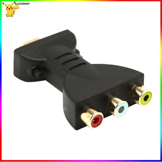 HDMI ถึง 3 RCA Video Audio AV Adapter ตัวแปลงส่วนประกอบ