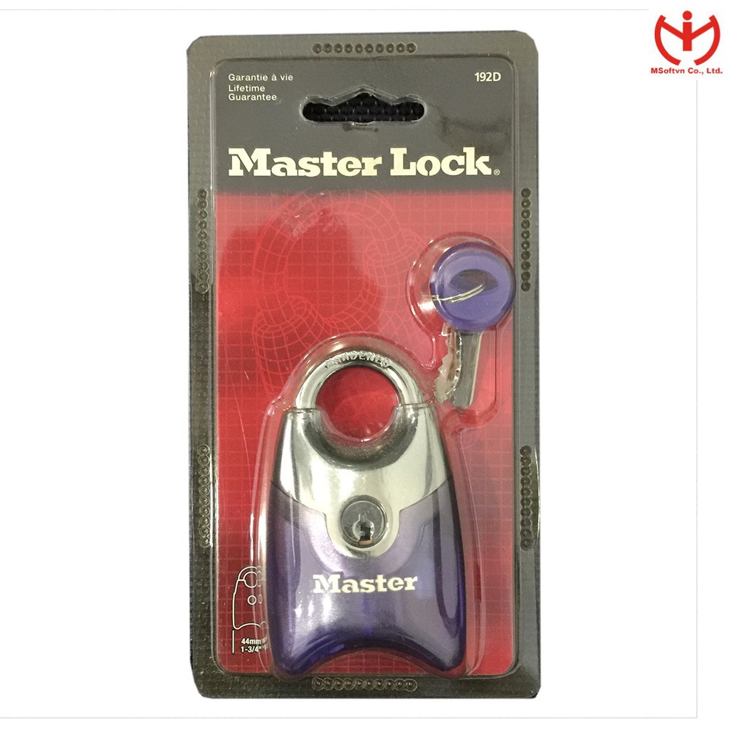 [HCM Speed ] Master Lock 192 EURD Lock Lock Lock 40mm Wide Body