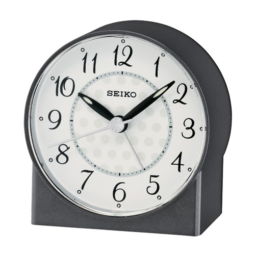 SEIKO นาฬิกาปลุก Alarm Clock สีดำ รุ่น QHE136K