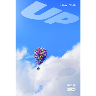 โปสเตอร์หนัง Up ปู่ซ่าบ้าพลัง แอนิเมชัน Movie Poster ภาพติดผนัง โปสเตอร์ติดผนัง ตกแต่งบ้าน รูปติดห้อง ของสะสม ร้านคนไทย