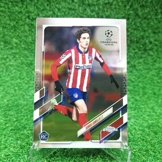 ขาย การ์ด Topps Chrome Uefa Champions League UCL 2020-21 Sergio Camello Atletico Mardid การ์ดฟุตบอล การ์ดนักฟุตบอล Cards