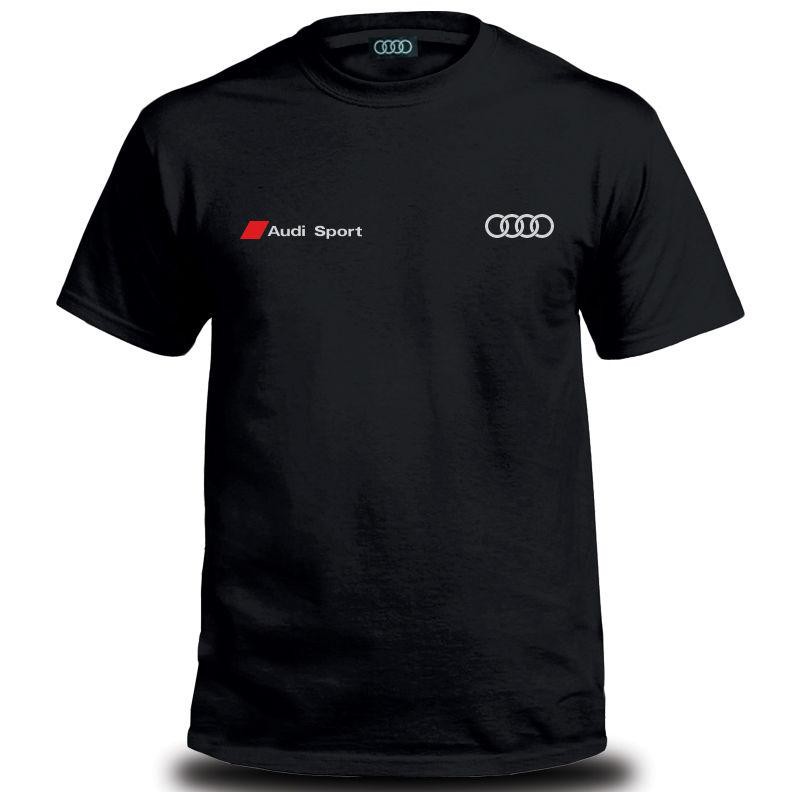 Genuine Audi Rs5 Sport Car Racing Streetwear Motorsport Tee Tee 100% Cotton Men'S T-Shirt