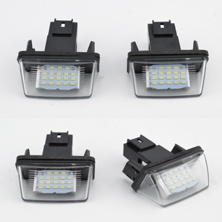 Edb* ไฟป้ายทะเบียน LED 18 SMD แบบเปลี่ยน อุปกรณ์เสริม สําหรับรถยนต์ SUV 2 ชิ้น