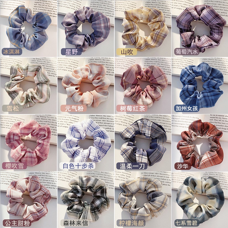 (พร้อมส่ง) ที่คาดผม สไตล์เกาหลี ที่คาดผมผู้หญิง ลายริ้ว ยางรัดผม ยืดหยุ่น สวมใส่สบาย ลําไส้ใหญ่ สวมใส่สบาย