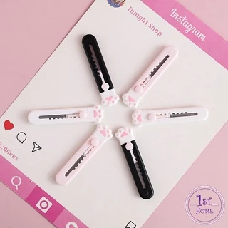 คัตเตอร์ขนาดเล็ก เครื่องเขียนน้อยน่ารัก มีดพกพา stationery knife