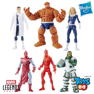 Fantastic Four Marvel Legends Vintage Collection Set of 6 Figures