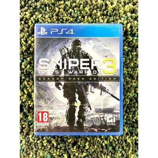 แผ่นเกม ps4 มือสอง / Sniper 3 Ghost Warrior