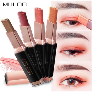 อายแชโดว์ Muloo สีมุก ใช้ง่าย พักพาสะดวก ทาตาติดดี ติดทน สุดดดแจ่ม ซิมเมอร์ ประกายสวย