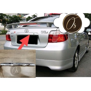 โครเมี่ยมโครเมี่ยม ด้านหลัง อุปกรณ์เสริม สําหรับรถยนต์ Toyota Vios Ncp42 2003-2007 2004 2005