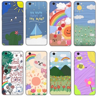 เคส vivo y30/50 y53 y55 y71/y7i Y51 (2015) ซิลิโคนใส เคสนิ่ม