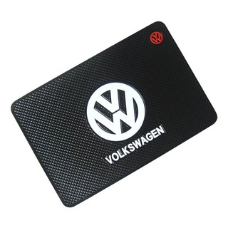 เสื่อกันลื่นสําหรับรถยนต์ VW Logo Anti Slip Mat Volkswagen Polo The New Golf Passat Vento Tiguan Beetle