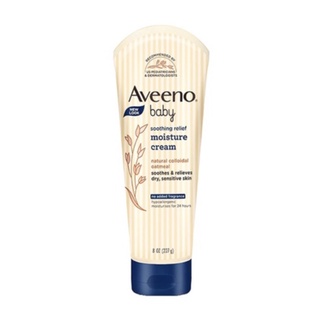 Aveeno Baby Soothing Relief Moisture Cream อาวีโน่ ครีมบำรุงผิว สำหรับเด็กทารก ผิวแห้งมากเป็นพิเศษ ขนาด 227 กรัม 17417