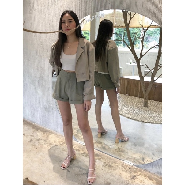 Blair bkk - Amber size 38 (ลดจาก 1,190 ของใหม่ในกล่อง) buckle me savvy parsley market streetwear stu