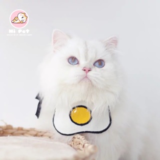 MILLY HOUSE♥ Cat saliva towel ผ้าเช็ดตัวแมวลายน้ำลาย ผ้ากันเปื้อนสุนัข สัตว์เลี้ยง