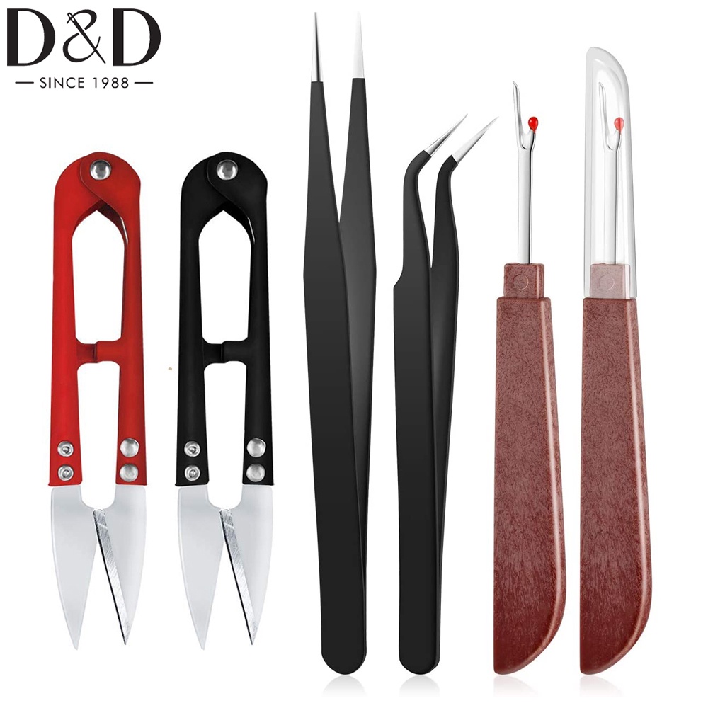 4ชิ้นมัลติฟังก์ชั่เย็บผ้ากรรไกร ทําเอง คู่มือจักรเย็บผ้าและตัดเครื่องมือเย็บผ้าบ้านและตัดเสื้อผ้าเครื่องมือ