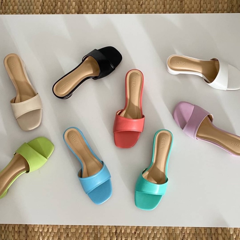 ลด 100.- ซื้อผ่านวิดีโอ Kalla lily รองเท้าผู้หญิง เมโล Sandal รุ่นคลาสสิค ใส่ได้ทุกวัน ใส่ได้ทุกชุด ทุกโอกาส