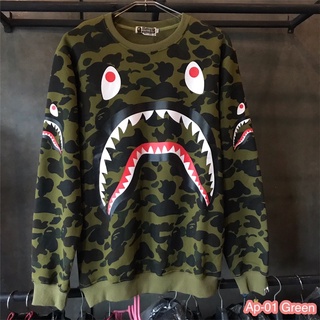 เสื้อ ape ลิง เสื้อกันหนาว คอกลม(AP01G)