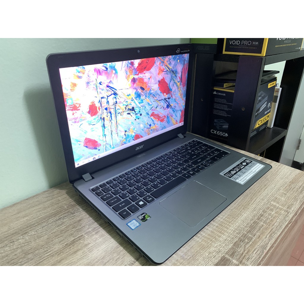 NOTEBOOK (โน้ตบุ๊ค) ACER ASPIRE F5 มือสอง สภาพ 98 % สวยๆ เพิ่ม SSD 120 (ผ่อน 0% 10 เดือน)