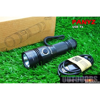 ไฟฉาย PANYZ  USB Cree T6