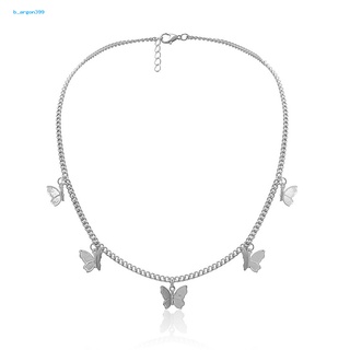b_argon399 Alloy Women Necklace Adjustable Chain Necklace Eye-catching for Wedding