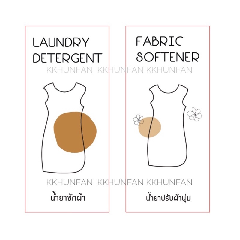 สติ๊กเกอร์กันน้ำน้ำยาซักผ้าน้ำยาปรับผ้านุ่ม อ่านรายละเอียดก่อนสั่ง ซื้อขั้นต่ำ30บต่อออเดอร์