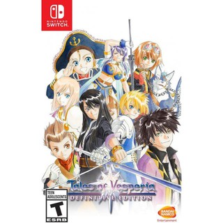 [+..••] NSW TALES OF VESPERIA [DEFINITIVE EDITION] (เกม Nintendo Switch™🎮)