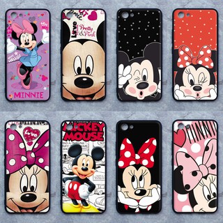 เคส  Vivo Y81 / Y81i  ใช้เคสเดียวกัน ลายมิกกี้-มินนี่  ขอบนิ่มหลังแข็ง เคสมือถือ เคสโทรศัพท์ Case