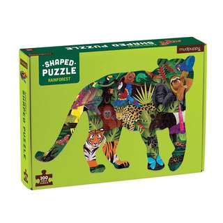 300 pieces Shaped Scene Puzzle  จิ๊กซอว์รูปสัตว์ 300 ชิ้น Mudpuppy