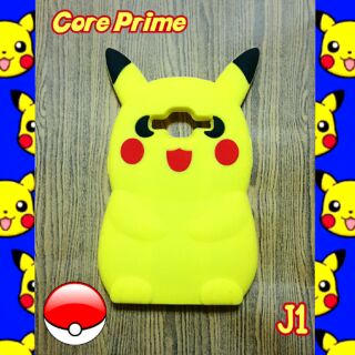 เคสซิบิโคนตัวปิกาจูสำหรับซัมซุงคอร์ไพร์และ J1 พร้อมส่ง