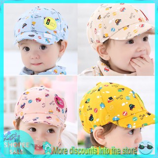 HOT SALE ปีกรอบทรงสวยผ้าหนา Baby Kid Boy Girl Kid Toddler Infant Little Car Baseball Beret Hat